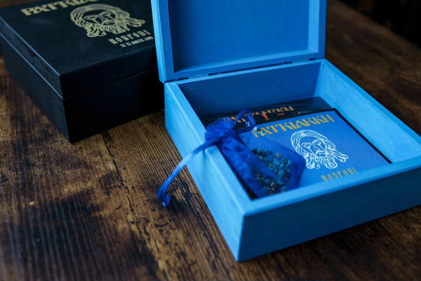 PATRIARKH - "HOSPODI IX.XI.MMXIX LIVE" LIMITED BLUE WOODBOX
