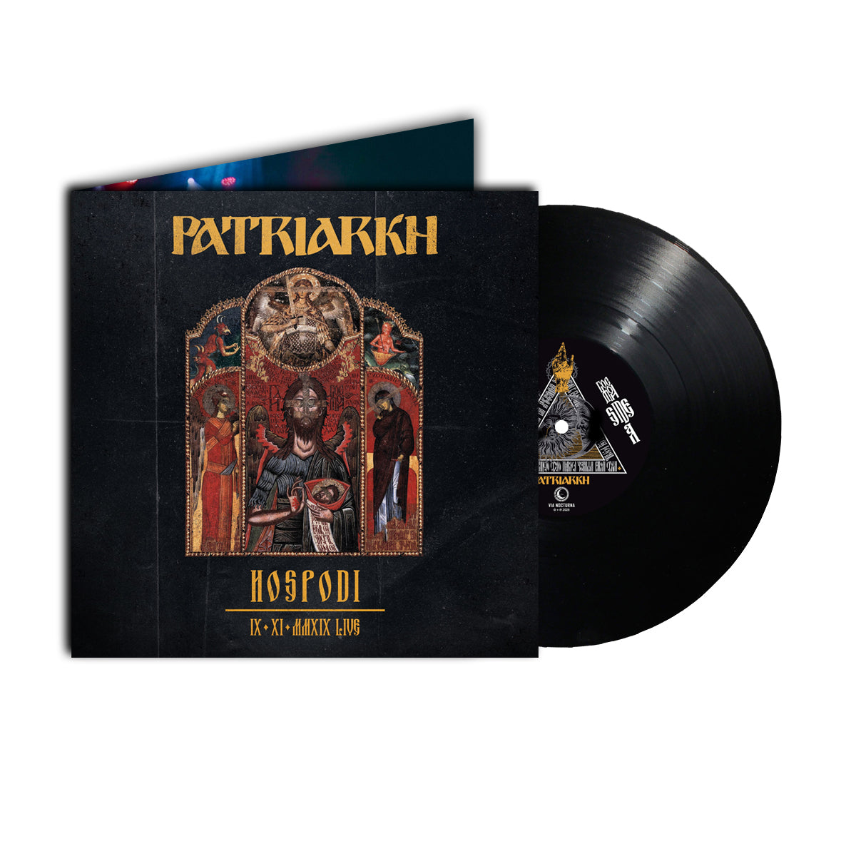 PATRIARKH - "HOSPODI IX.XI.MMXIX LIVE" 12"LP BLACK VINYL