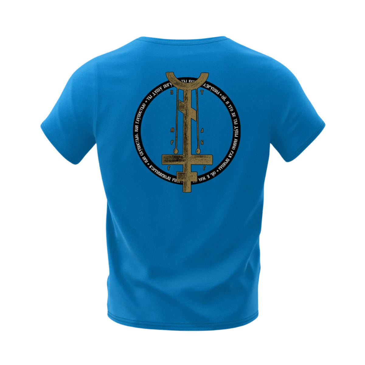 PATRIARKH - Skull & Bones BLUE T-SHIRT