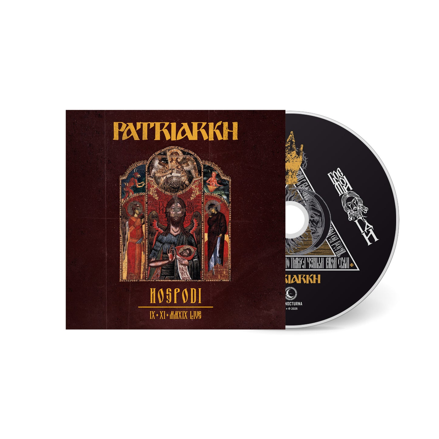 PATRIARKH - "HOSPODI IX.XI.MMXIX LIVE" CD