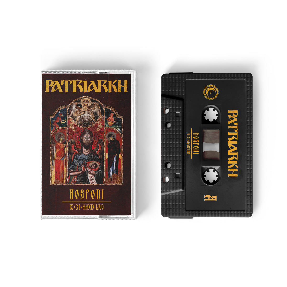 PATRIARKH - "HOSPODI IX.XI.MMXIX LIVE" MC CASSETE TAPE