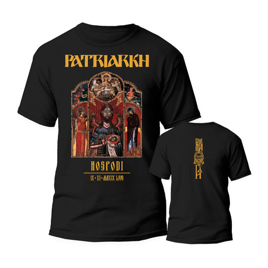 PATRIARKH - "HOSPODI IX.XI.MMXIX LIVE" T-SHIRT