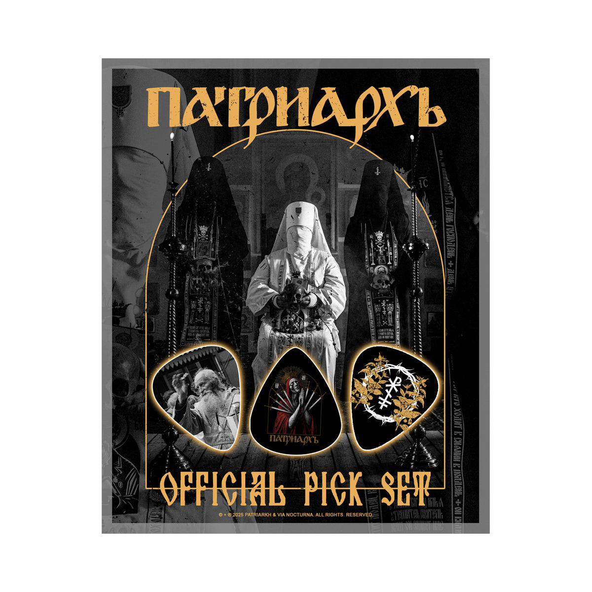 PATRIARKH - Official Guitar Pick Set